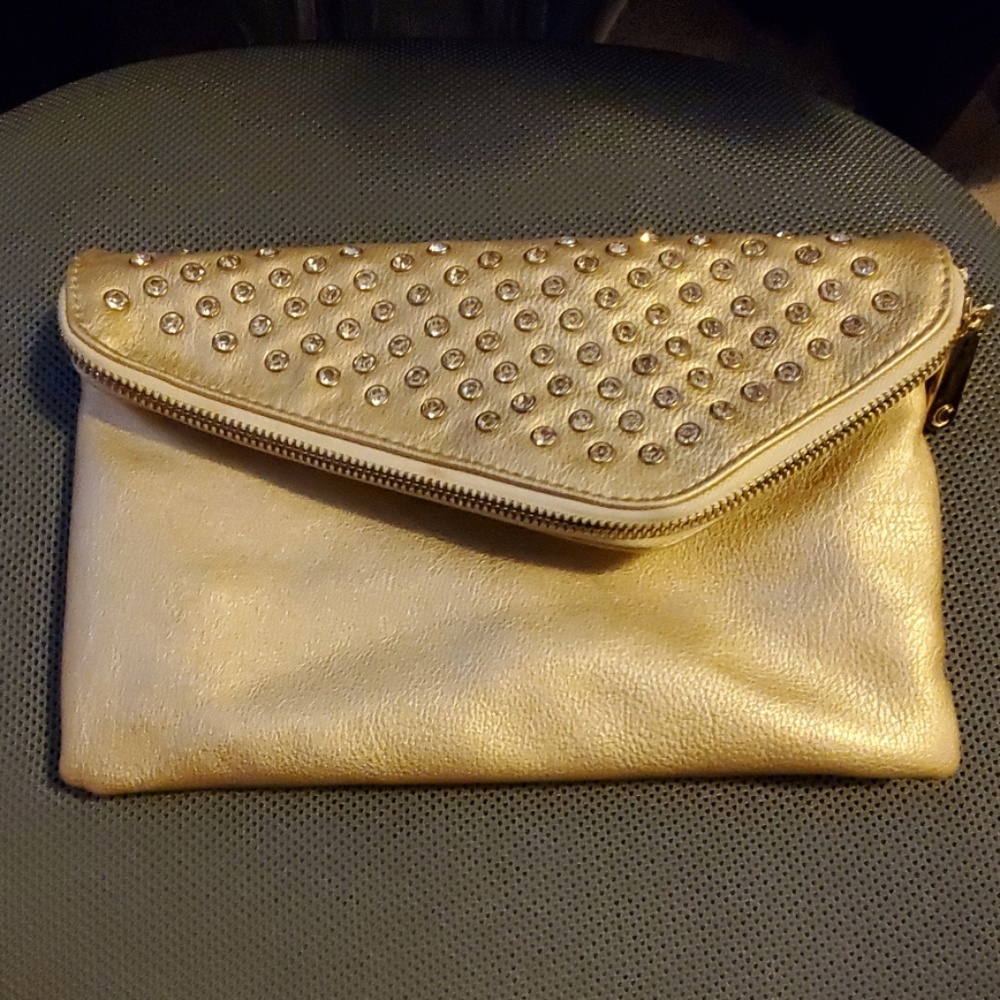 New Gold ladies clutch must have NEW